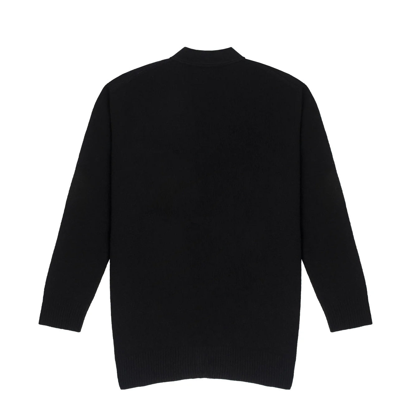 Sunspel Womens Lambswool Cardigan Black