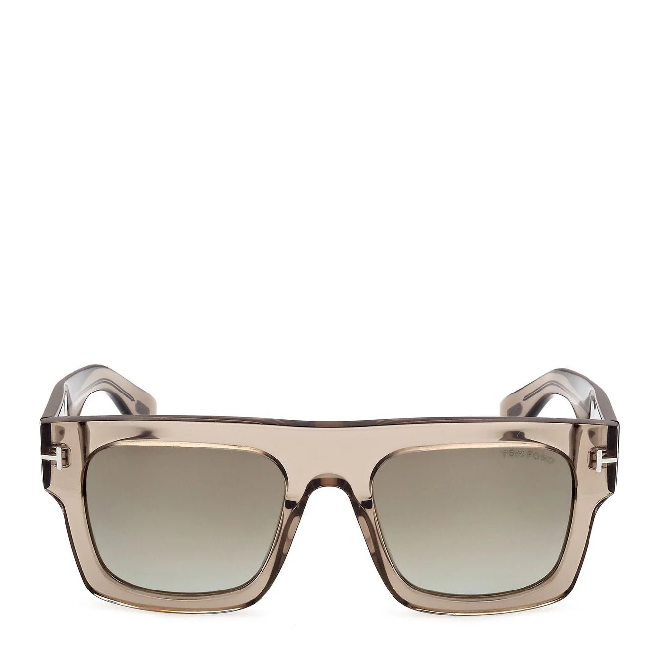 Tom Ford Fausto Sunglasses FT0711 47Q 53 Light Brown - pam pam