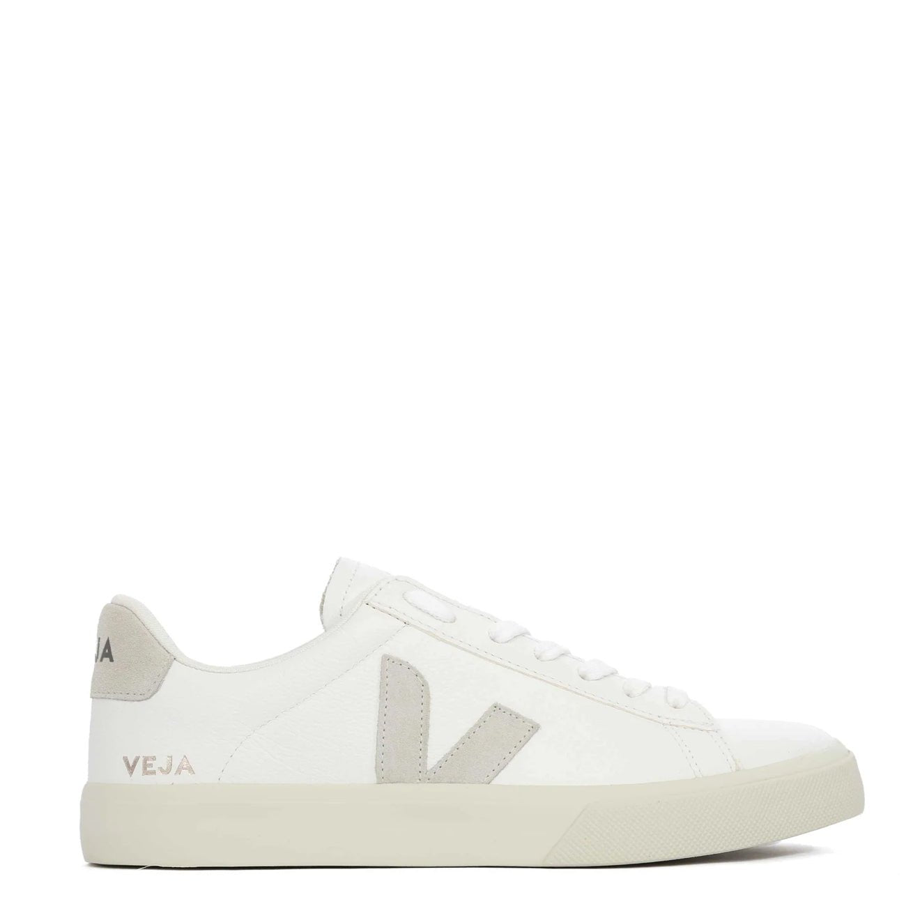 Veja Campo Leather Trainer Extra White Natural - pam pam