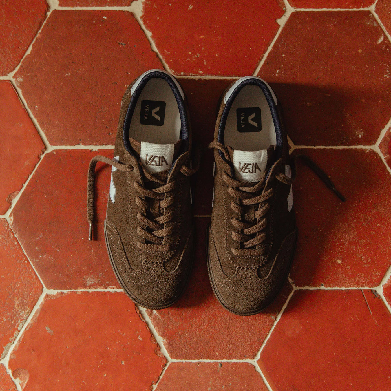 Veja Womens Volley Suede Eagle Swan Eagle - pam pam