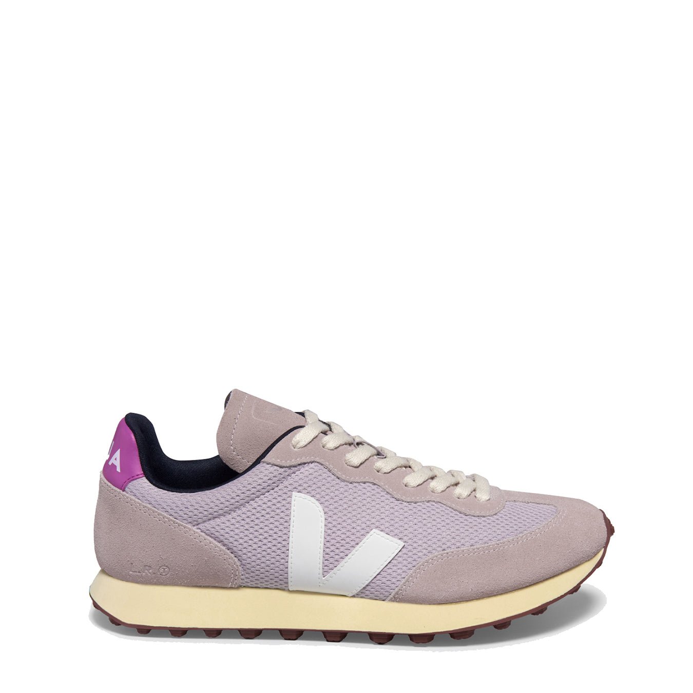 Veja Rio Branco Alveomesh Trainer Parme White - pam pam