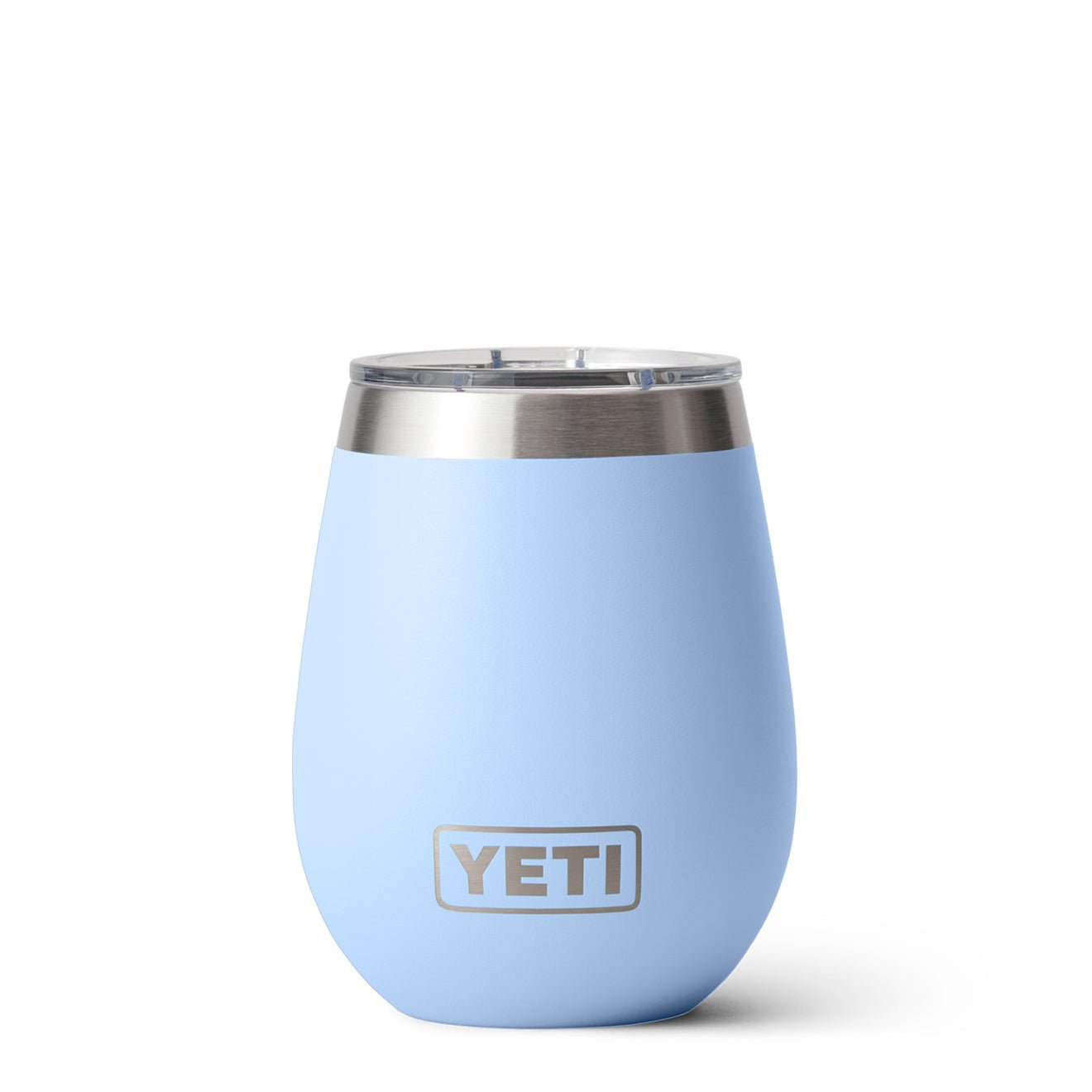 YETI Rambler Wine Tumbler MS 10 oz Big Sky Blue - pam pam