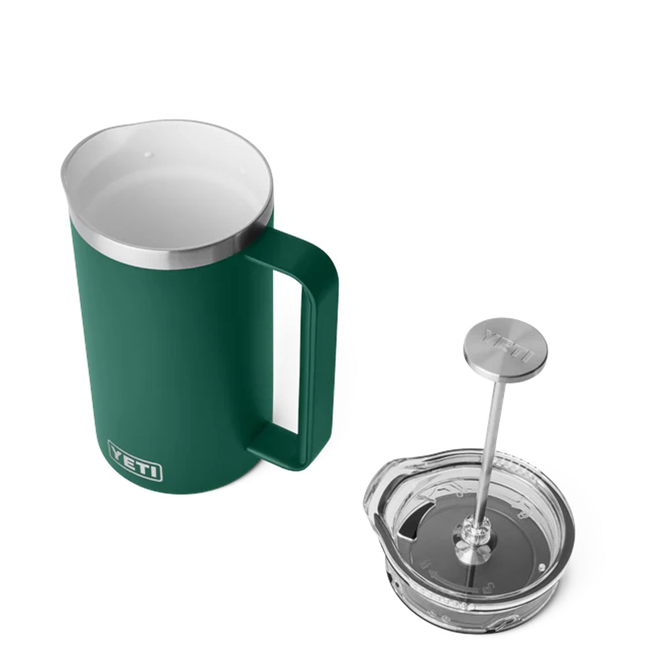 Yeti Rambler French Press 34 Oz Black Forest Green - pam pam