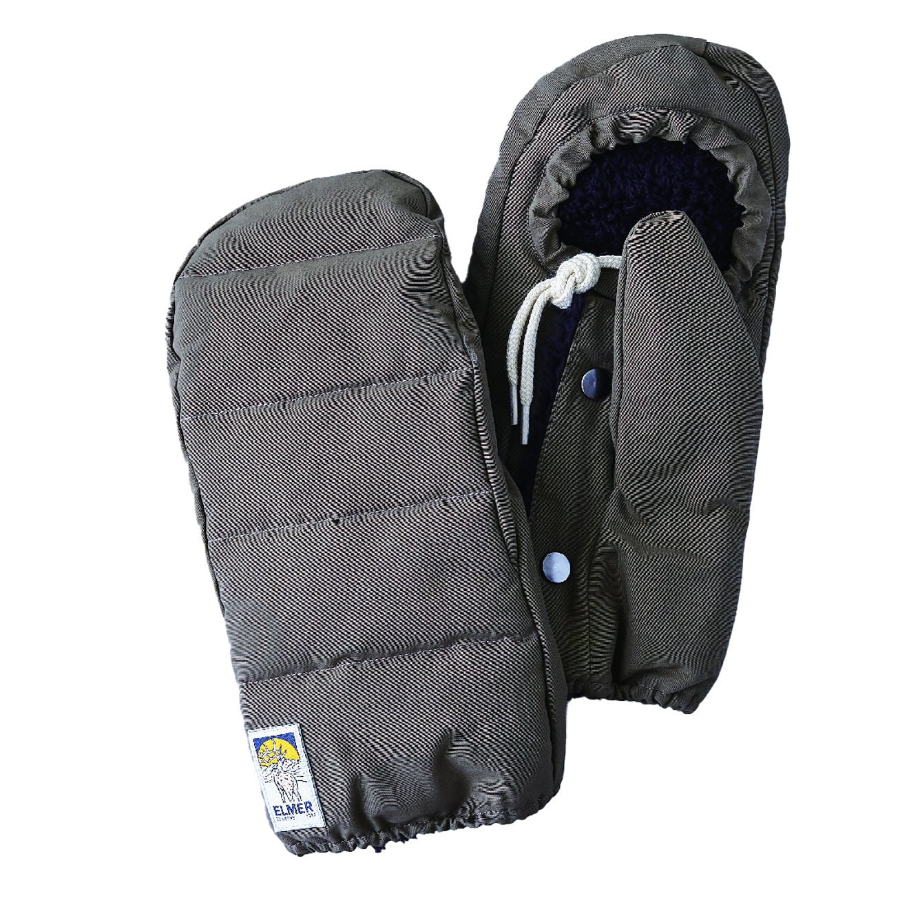 Elmer Gloves Cover Down Mitten Khaki - pam pam