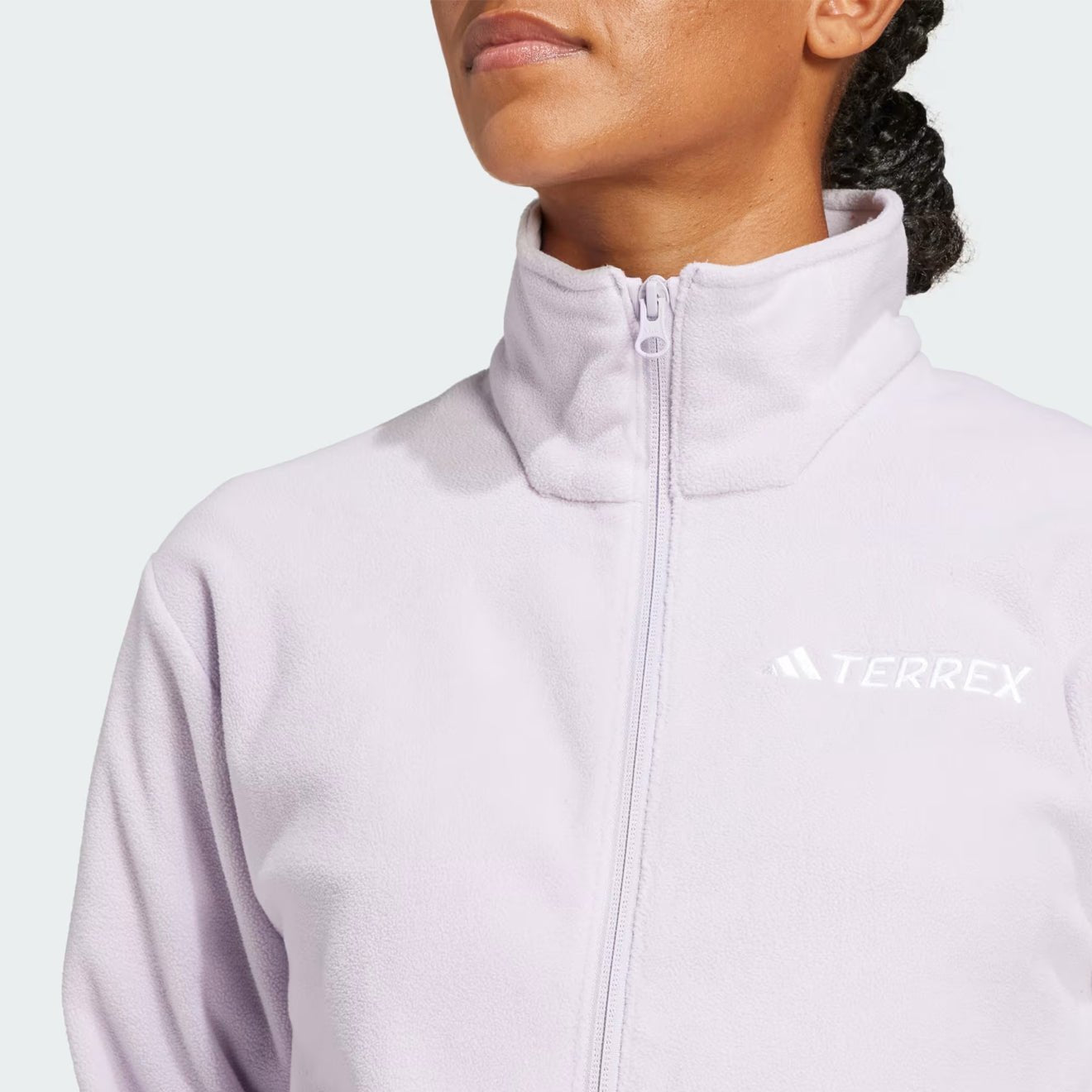 Adidas Terrex Womens Multi Essentials Full-Zip Fleece Jacket Sildaw - pam pam