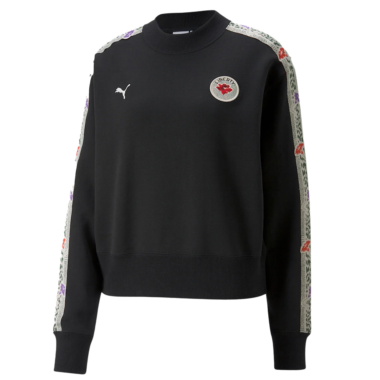 Puma x Liberty Crew Sweat Puma Black - pam pam