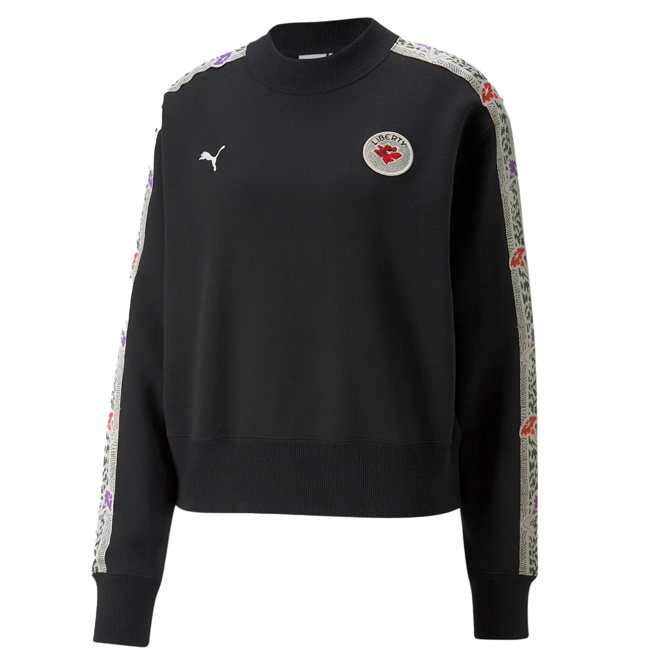 Puma x Liberty Crew Sweat Puma Black - pam pam