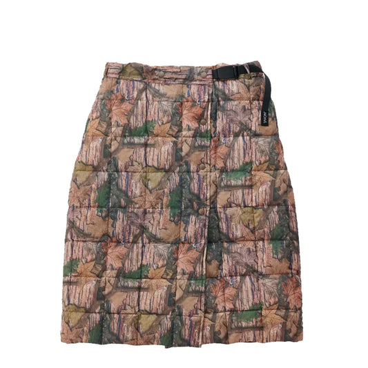 Gramicci Down Skirt Leaf-Camo