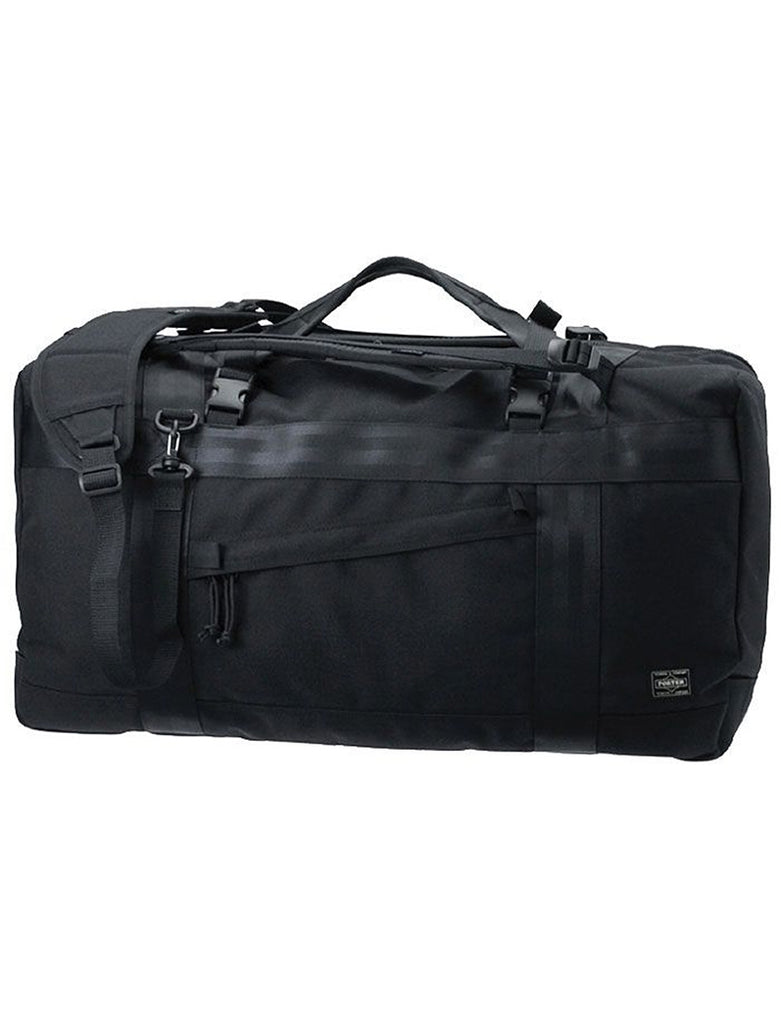 Porter-Yoshida and Co Booth Pack 3-Way Duffle Bag Black