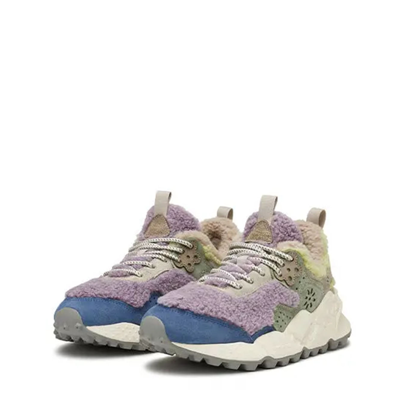 Flower Mountain Kotetsu Trainers Violet / Lime