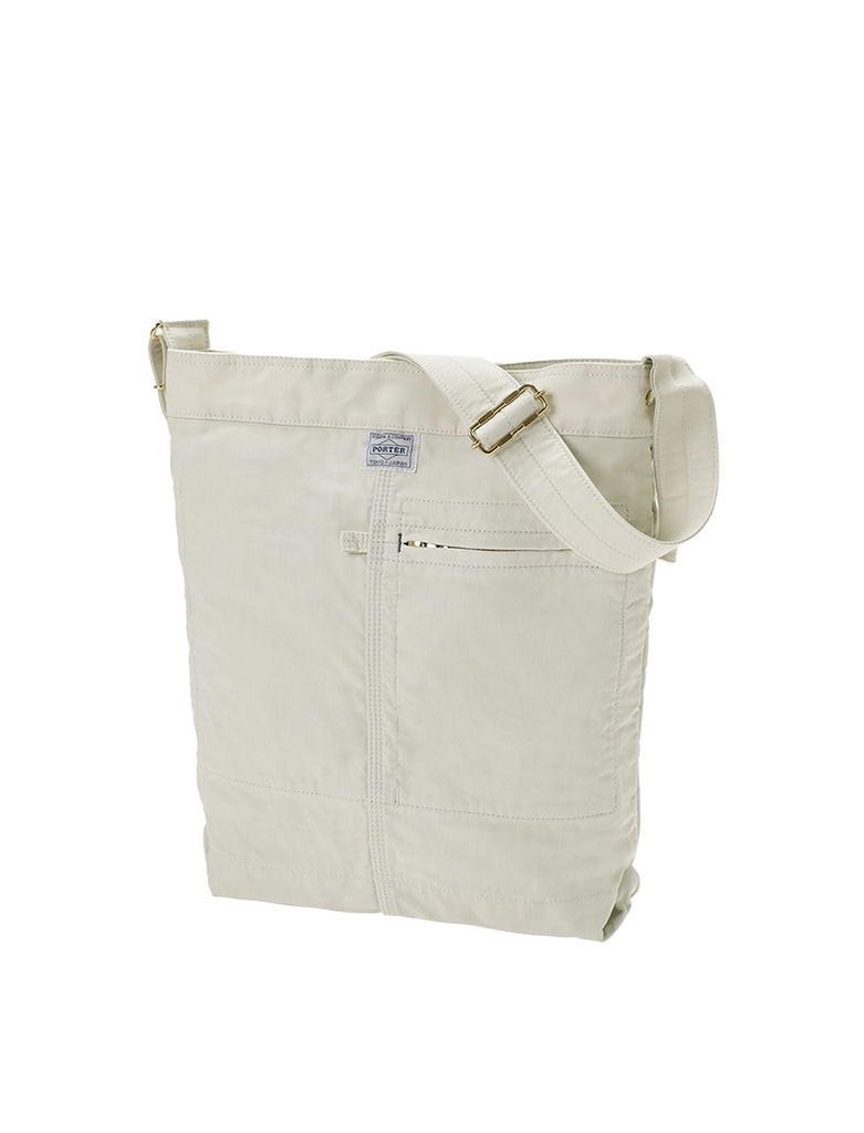 Porter-Yoshida and Co Mile Shoulder Bag White