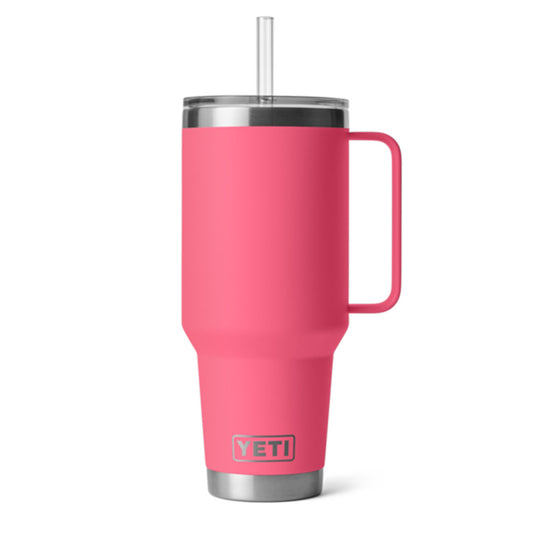 YETI Rambler 35oz Straw Mug Tropical Pink