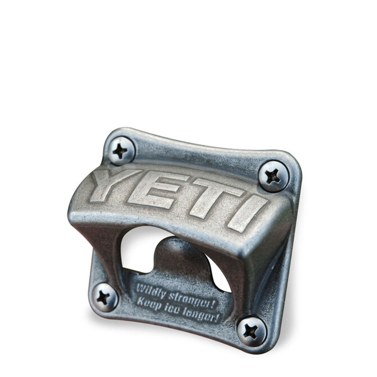 YETI Wall Mounted Bottle Opener Stainless Steel