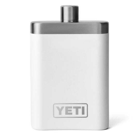 YETI Rambler Flask Stainless White