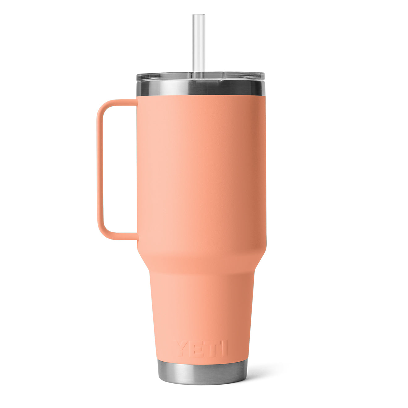 YETI Rambler 42oz Straw Mug Lowcountry Peach