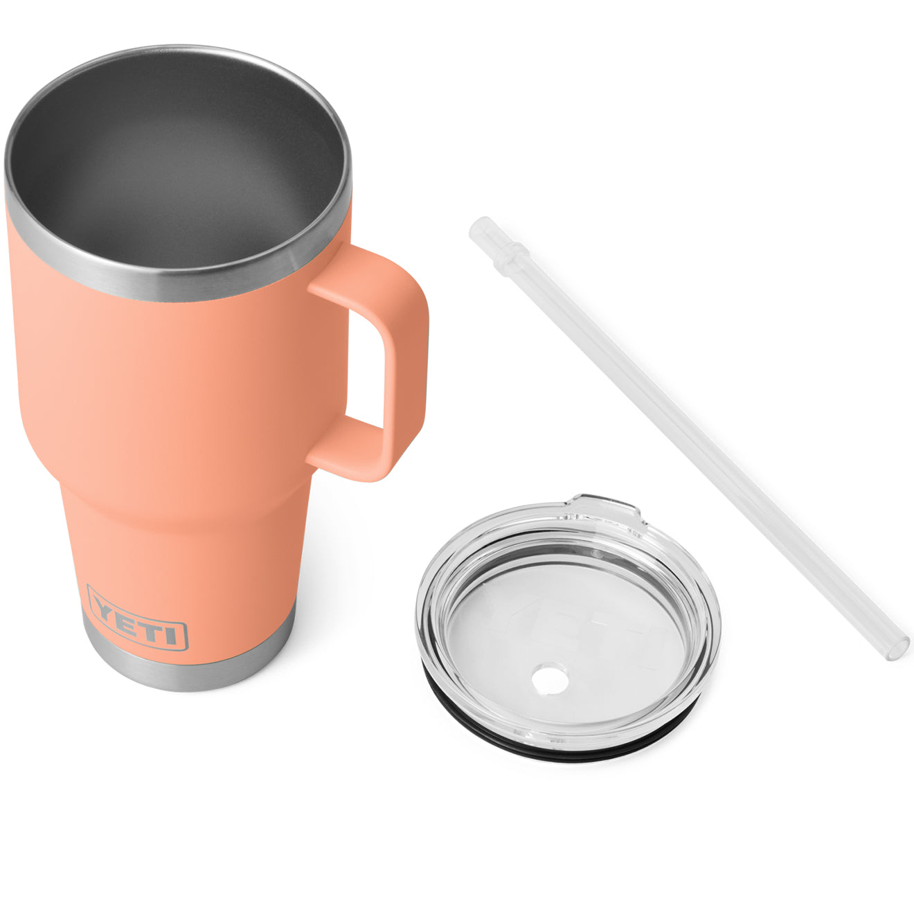 YETI Rambler 35oz Straw Mug Lowcountry Peach