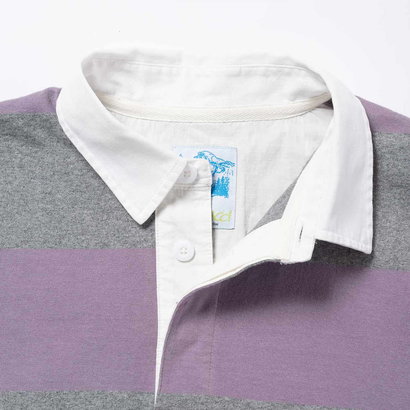 Gramicci Langdon Rugby Shirt L/S Heather / Purple