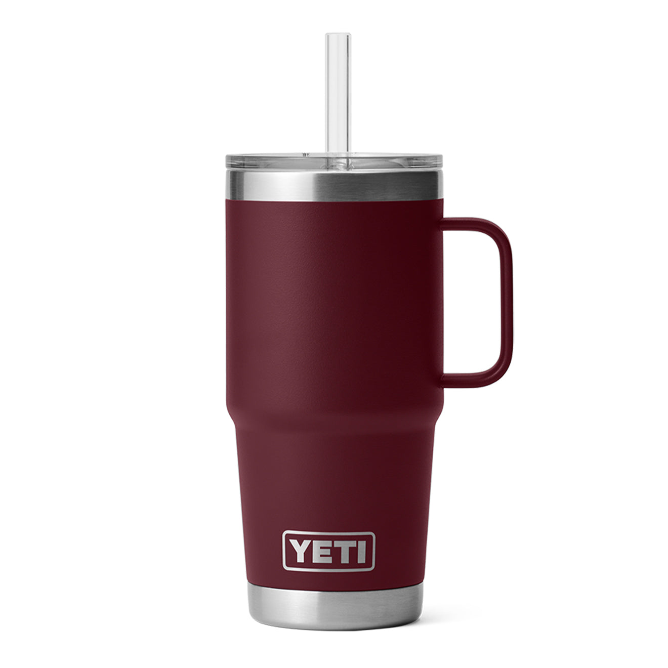 YETI Rambler 25oz Straw Mug Wild Vine Red