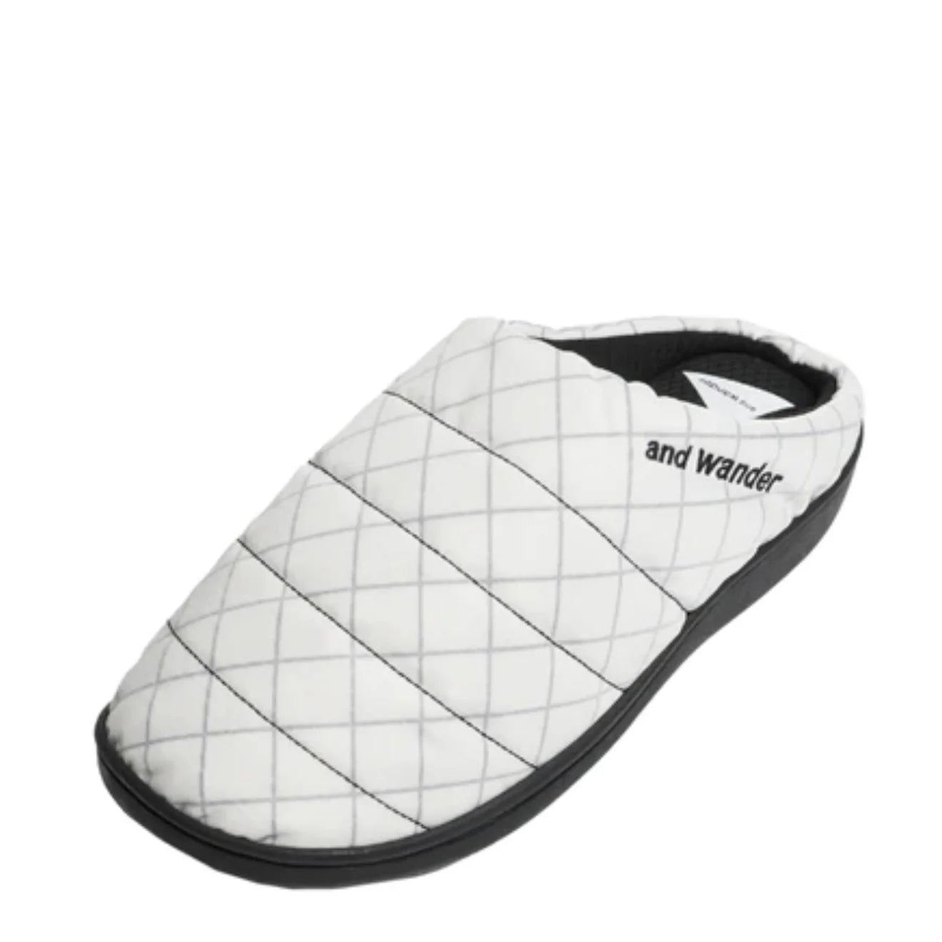 Subu × And Wander Ecopak Slipper Off White