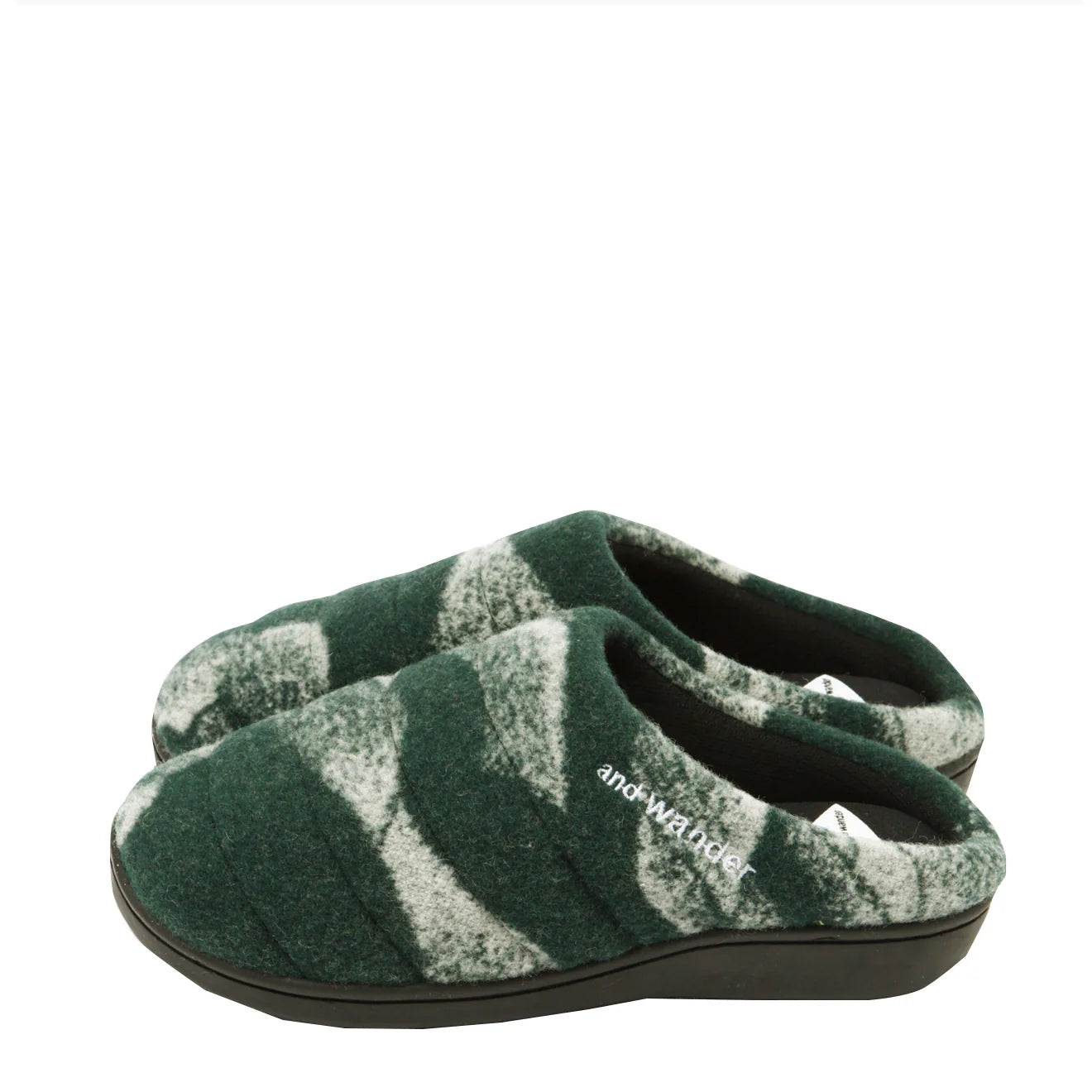 Subu × And Wander Mountain Camo Wool Green