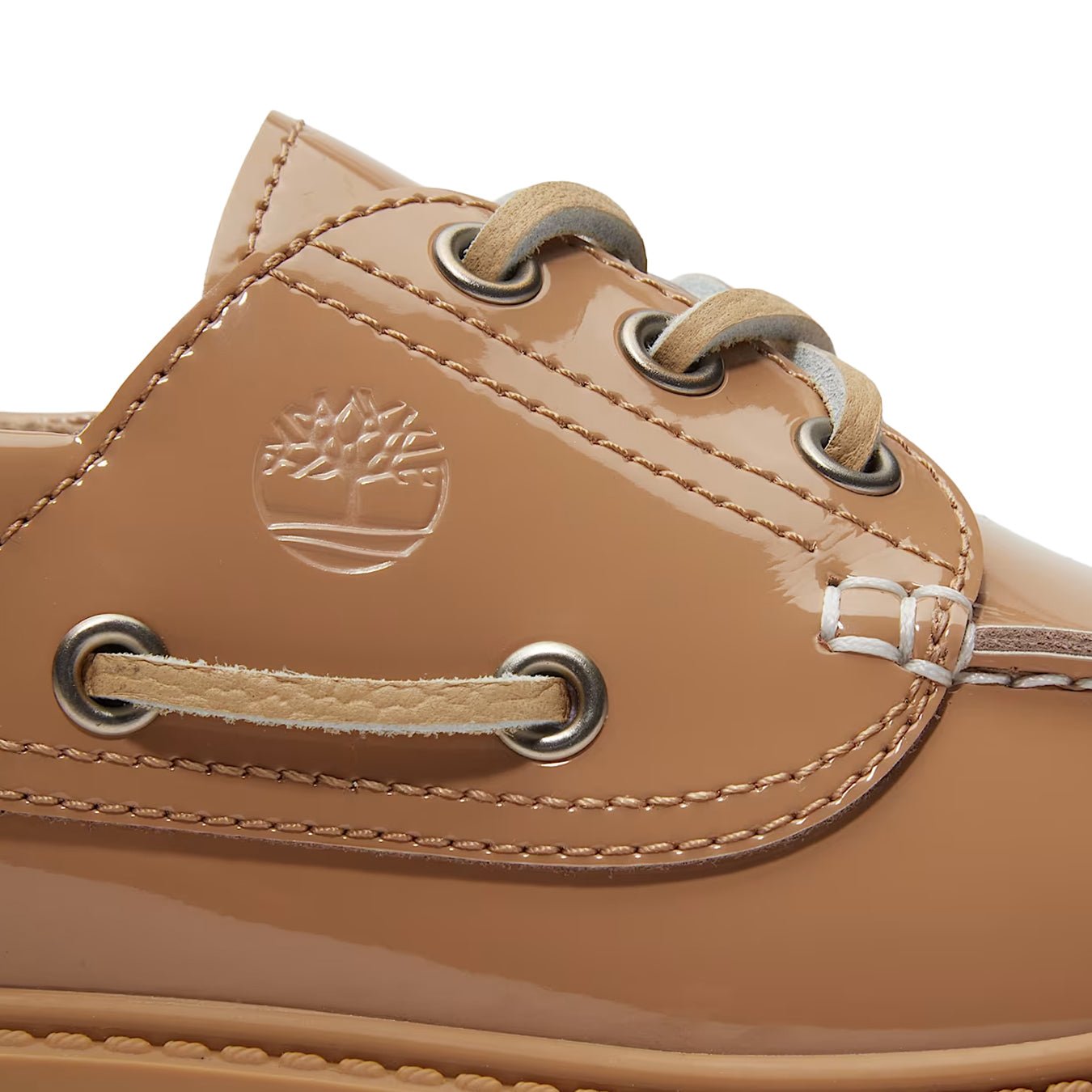Timberland Womens Stone Street Platform Boat Shoe Beige - pam pam 