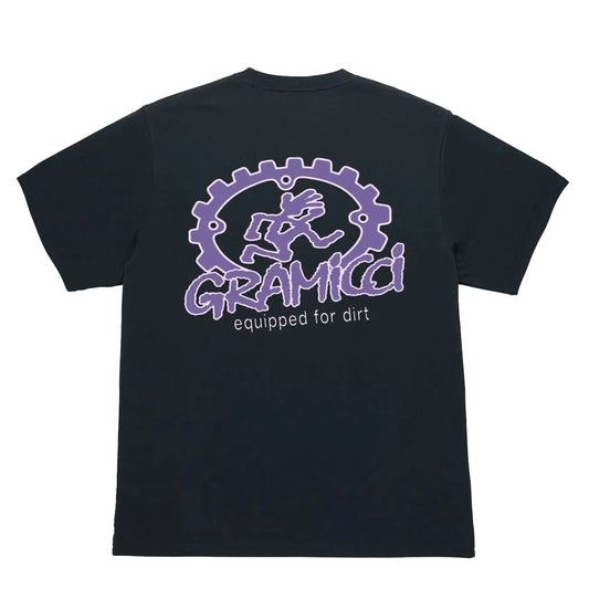 Gramicci Equipped For Dirt Tee Vintage Black