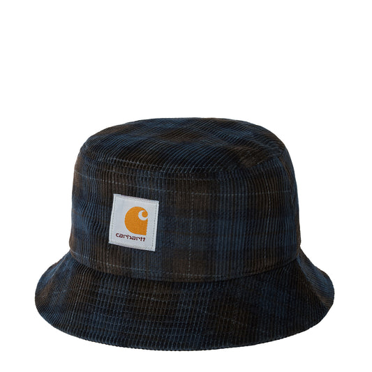 Carhartt WIP Cord Bucket Hat Breck Check Print / Tobacco