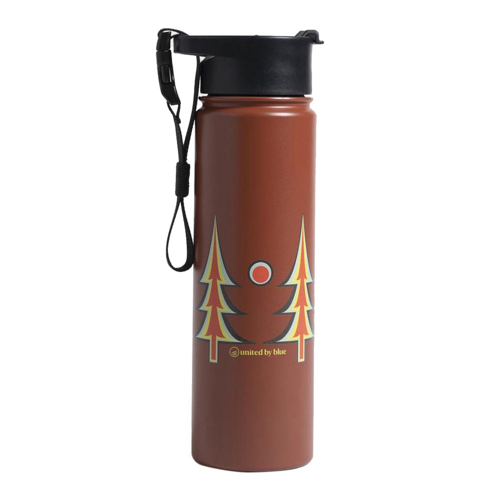 United by Blue 22oz Insulated Steel Bottle Trippy Cocoa