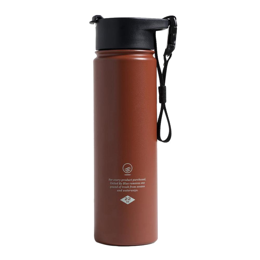 United by Blue 22oz Insulated Steel Bottle Trippy Cocoa