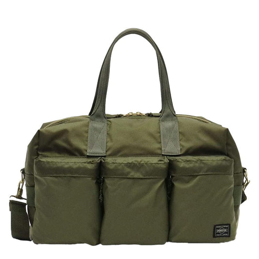 Porter-Yoshida and Co Force 2 Way Duffle Bag Olive Drab - pam pam