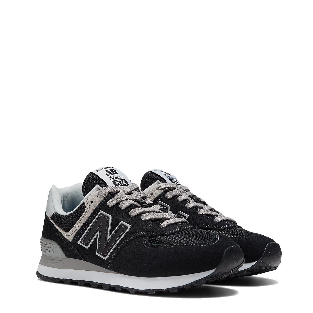 New Balance 574 Trainers Black / White