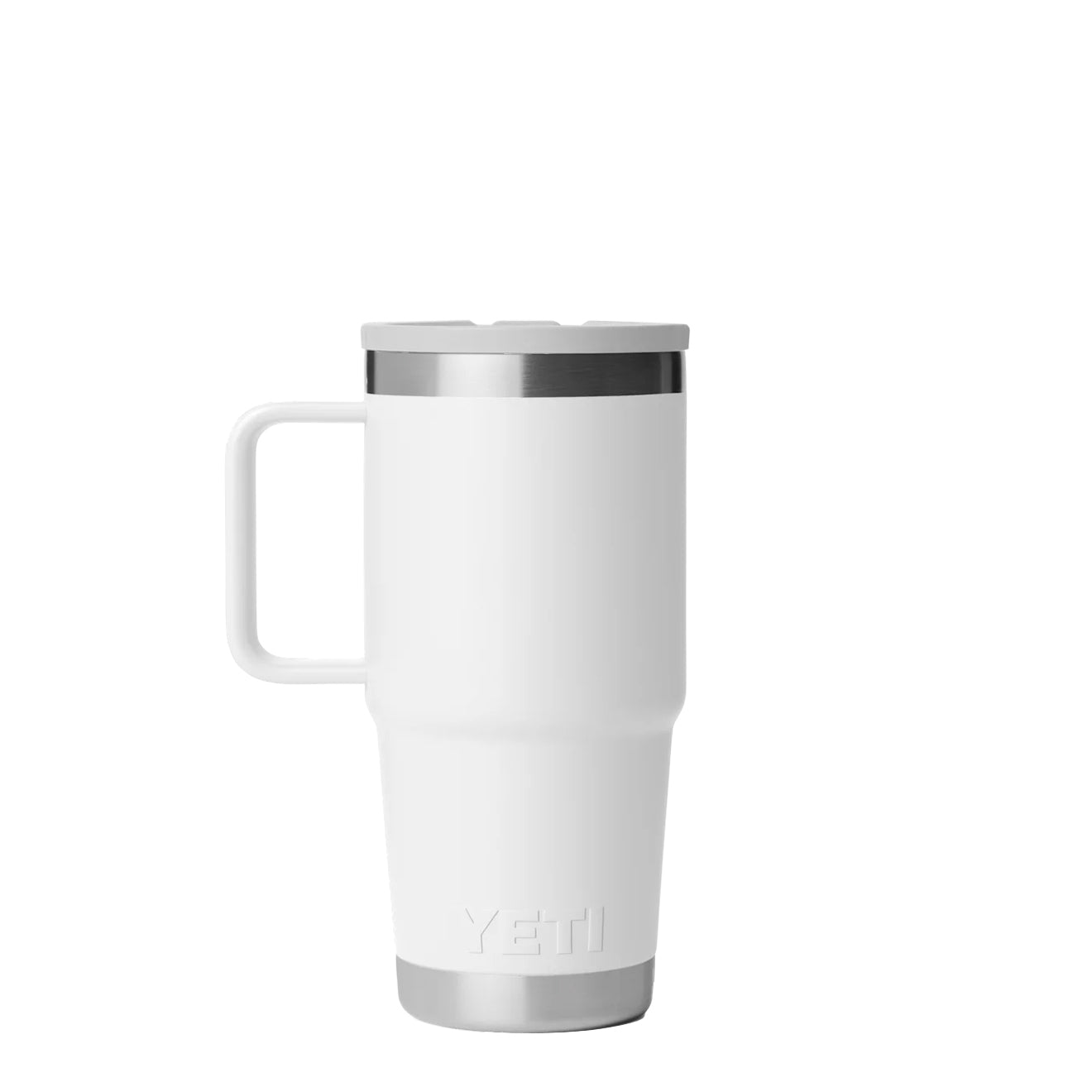 YETI Rambler 20 Oz Travel Straw Mug White