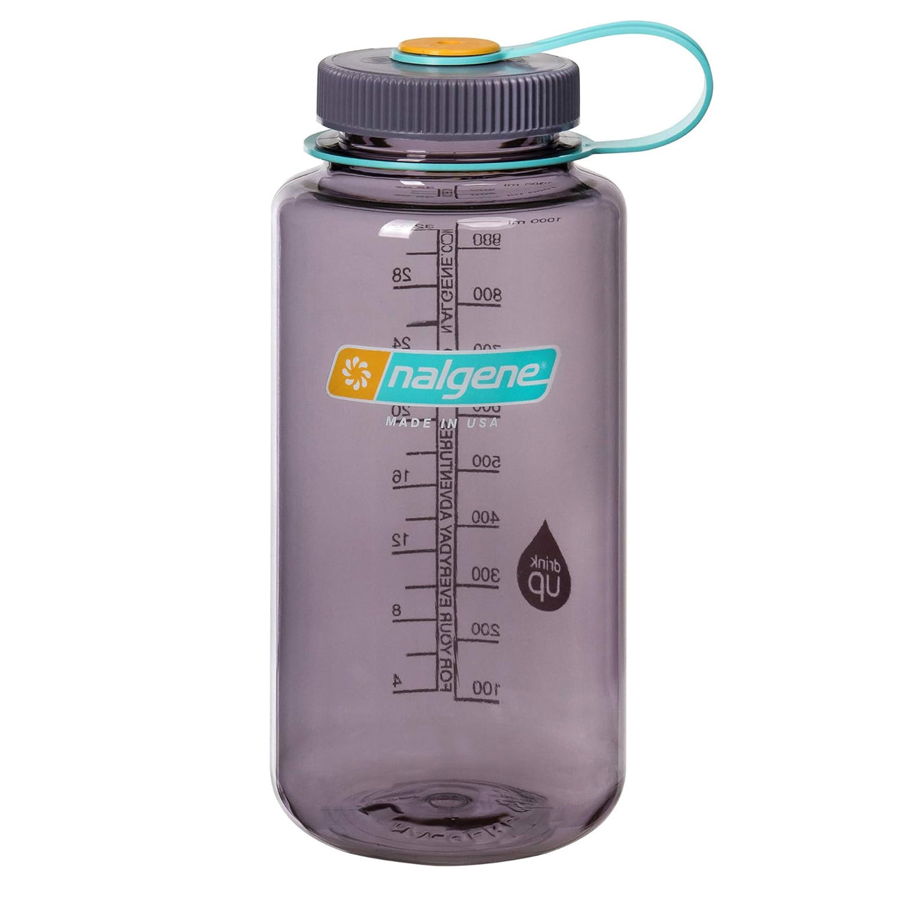 Nalgene Wide Mouth 1L Tritan Sustain Bottle Aubergine