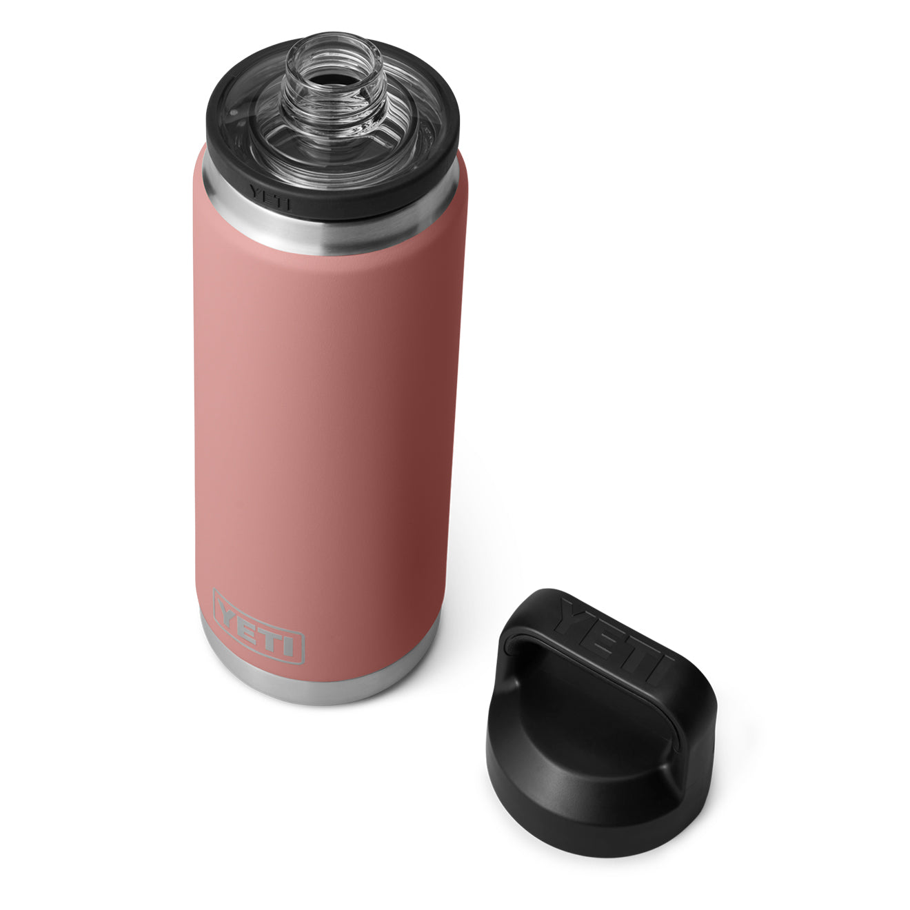 YETI Rambler 26oz Bottle Chug Sandstone Pink