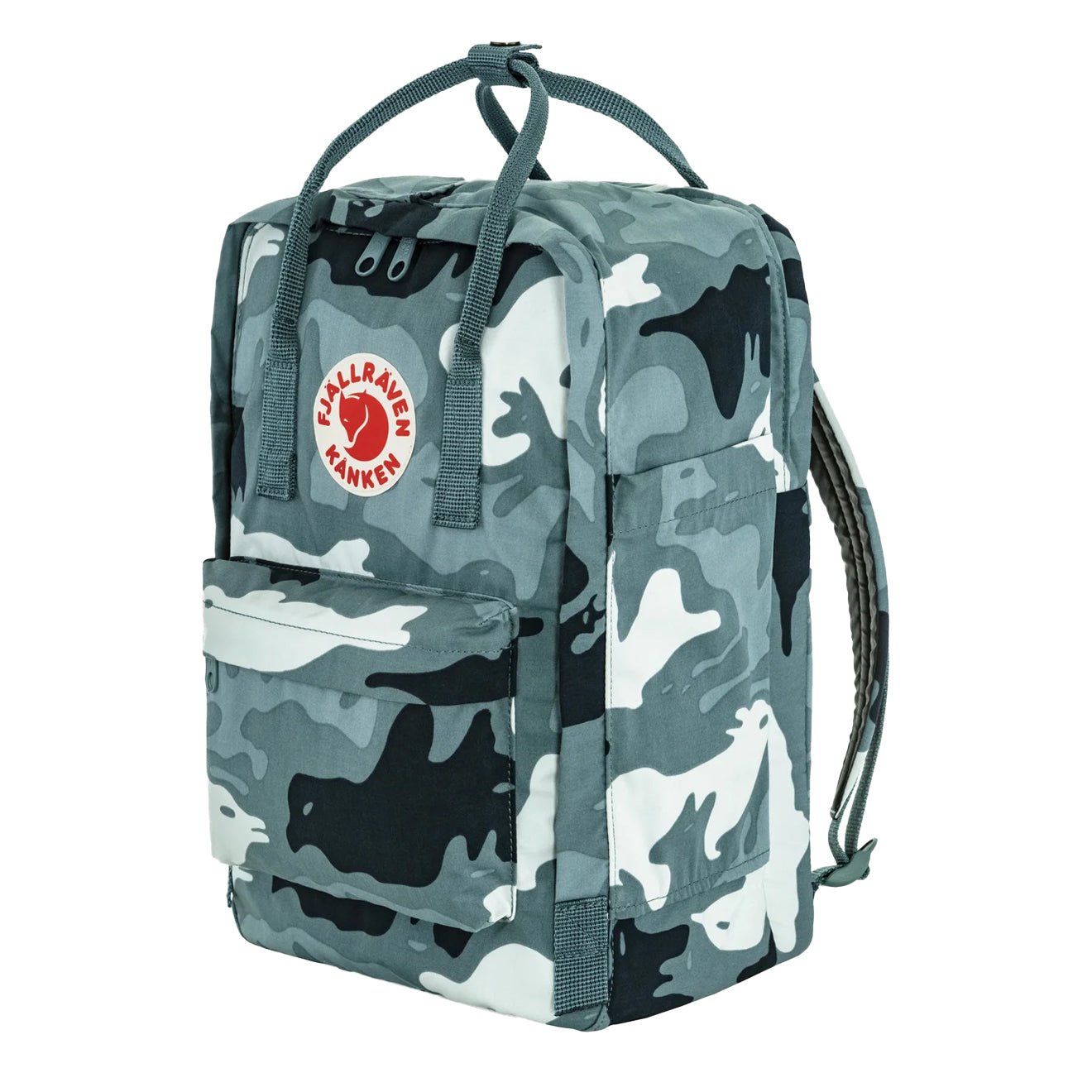 Fjallraven Kanken Graphics Laptop 15 Nimbus Blue / Hidden Animals