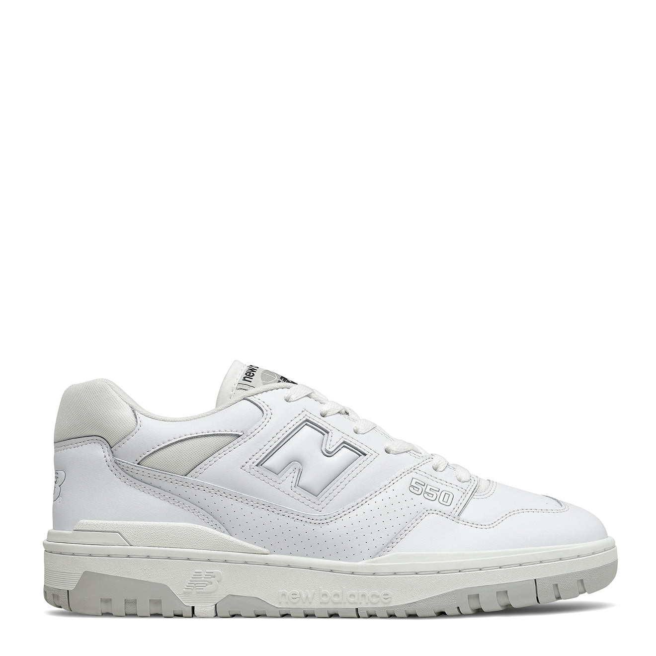 New Balance 550 Trainers White / White