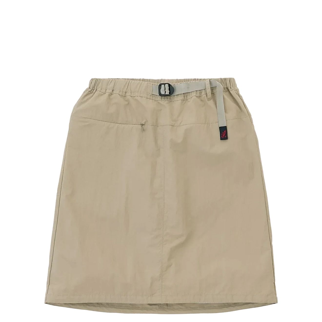 Gramicci Womens Nylon Packable Midi Skirt Milk Tea