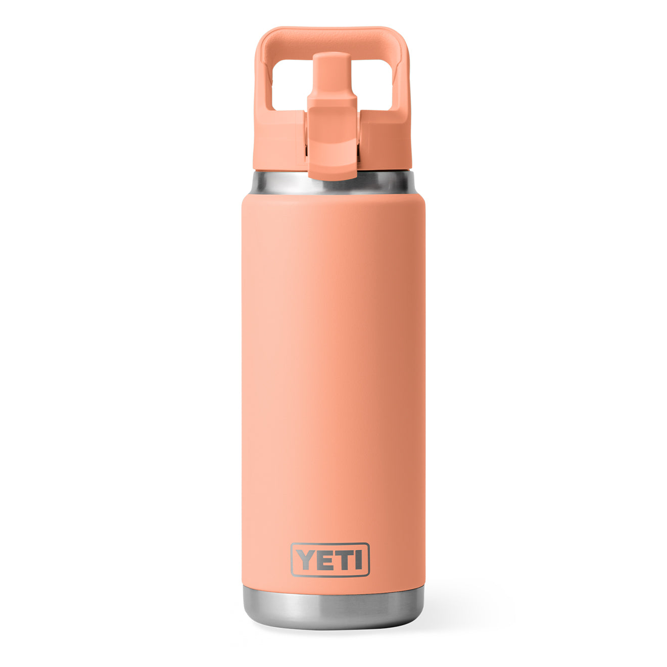 YETI Rambler 26oz Straw Bottle Lowcountry Peach