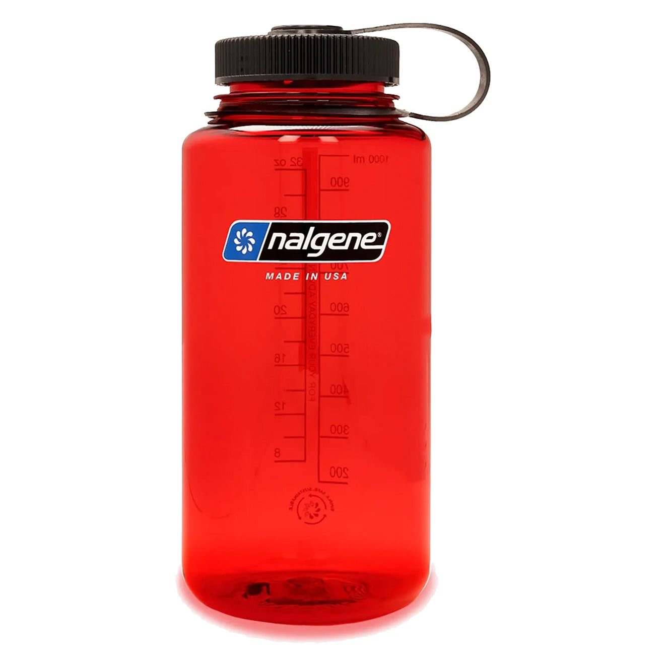 Nalgene Wide Mouth 1L Tritan Sustain Bottle Red