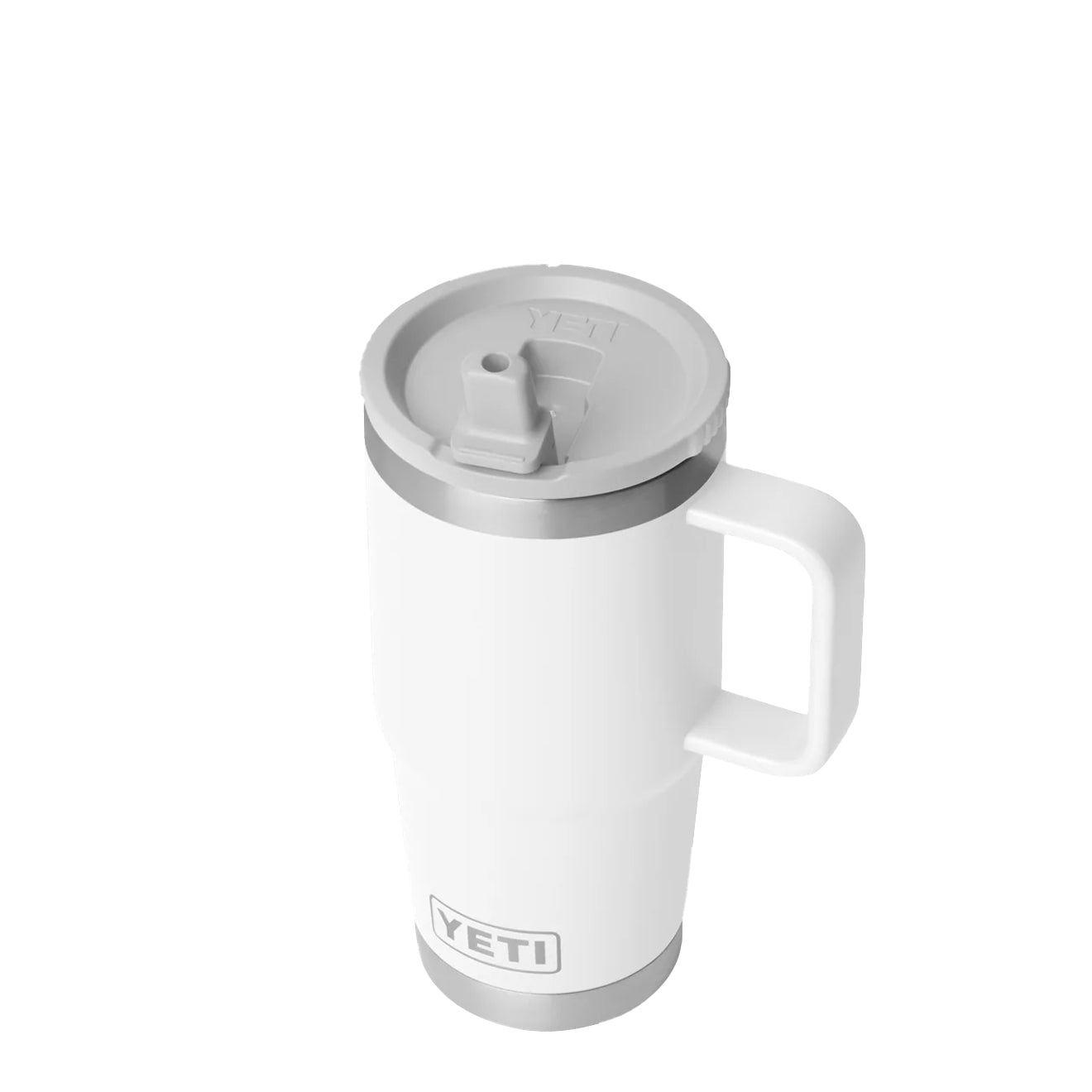 YETI Rambler 20 Oz Travel Straw Mug White