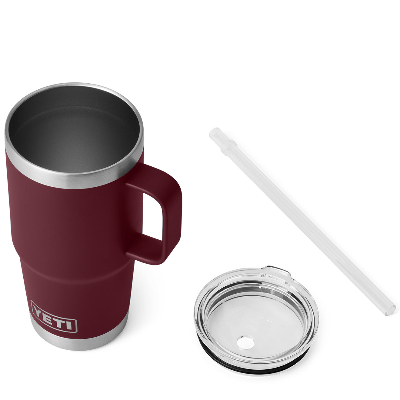 YETI Rambler 25oz Straw Mug Wild Vine Red