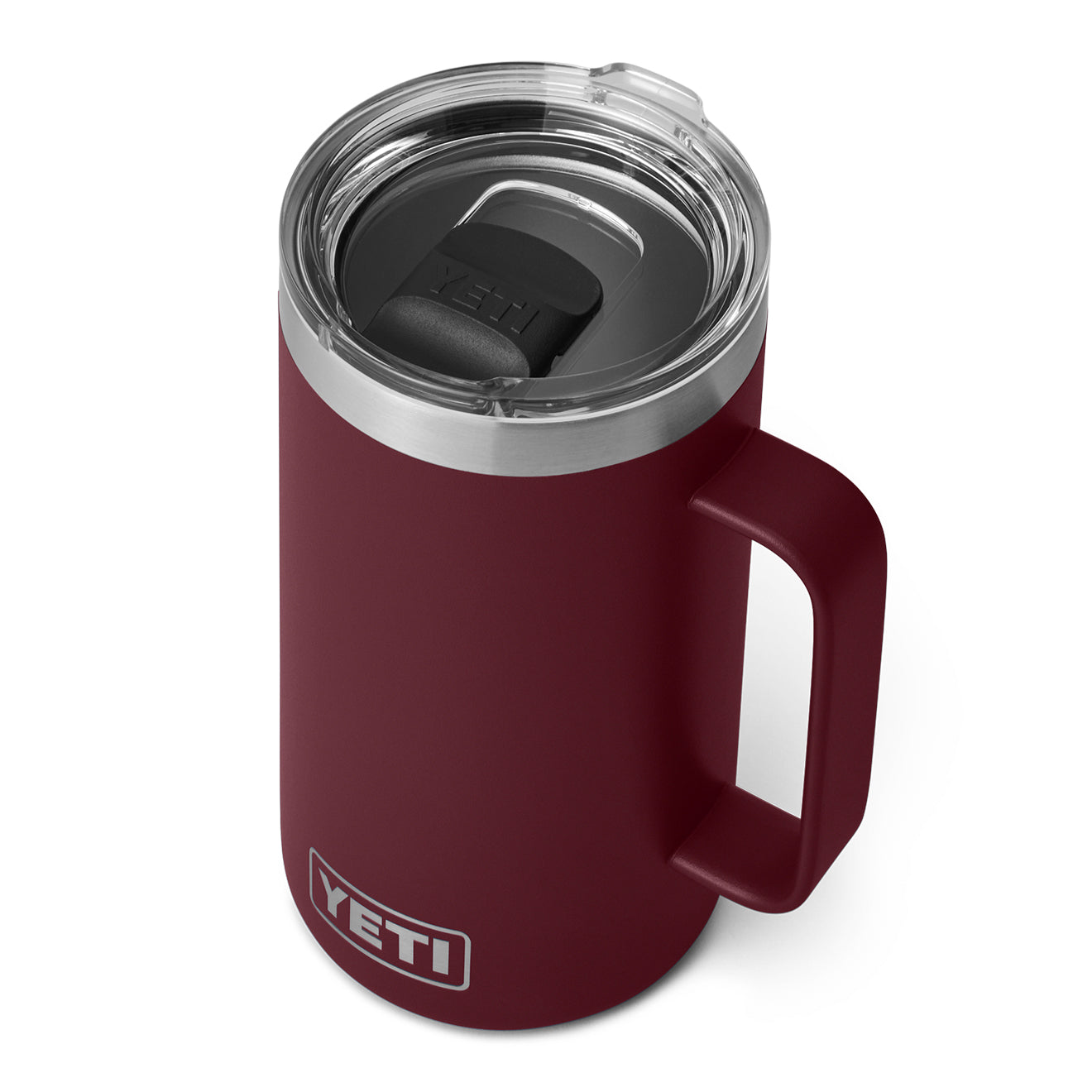 YETI Rambler 24oz MS Mug Wild Vine Red