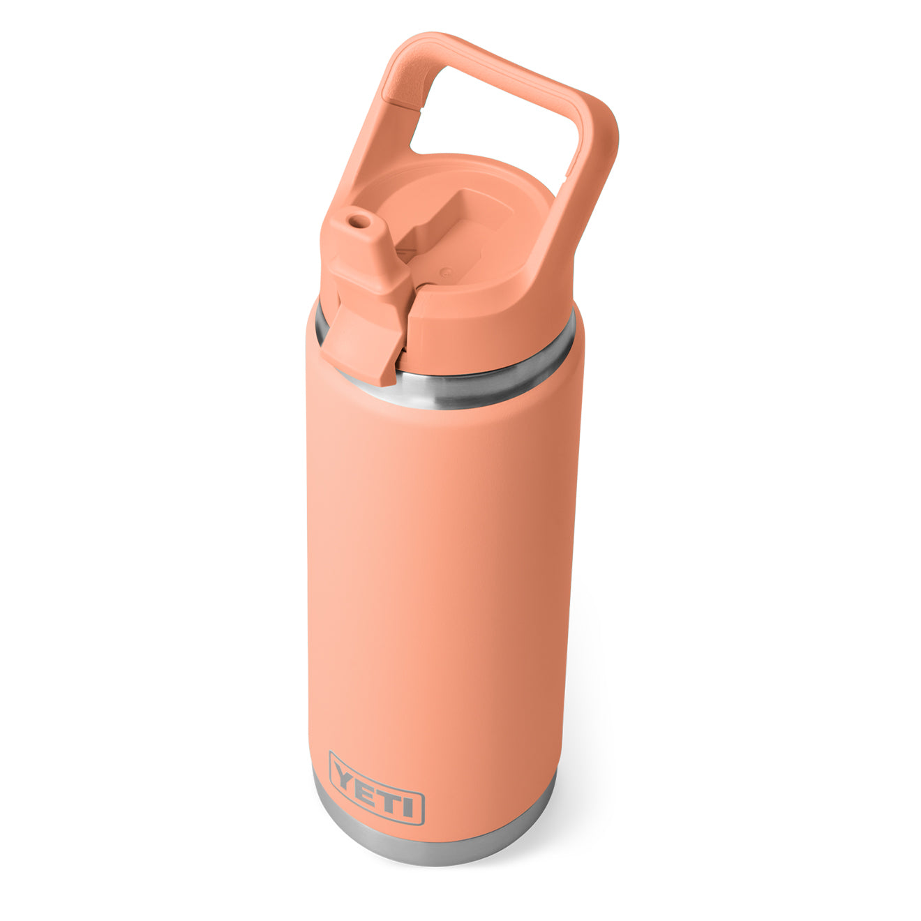 YETI Rambler 26oz Straw Bottle Lowcountry Peach