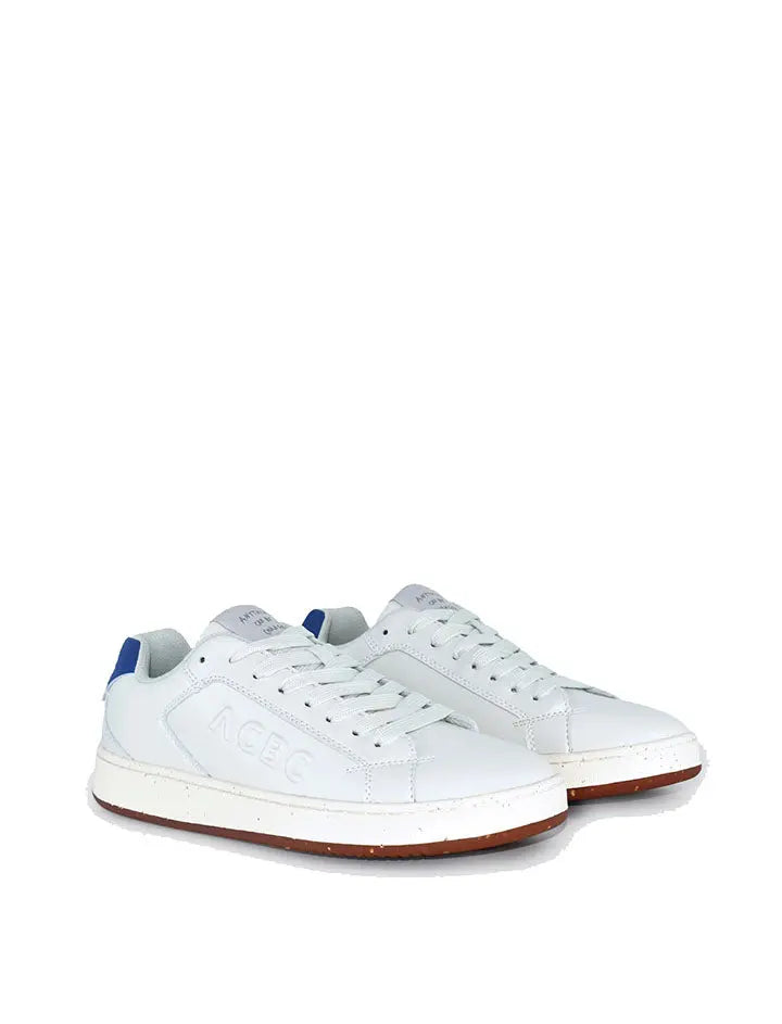 ACBC Womens Timeless Trainers White and Blue ACBC