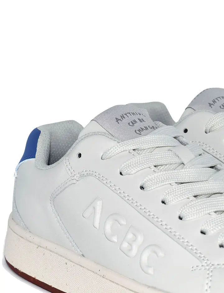 ACBC Womens Timeless Trainers White and Blue ACBC