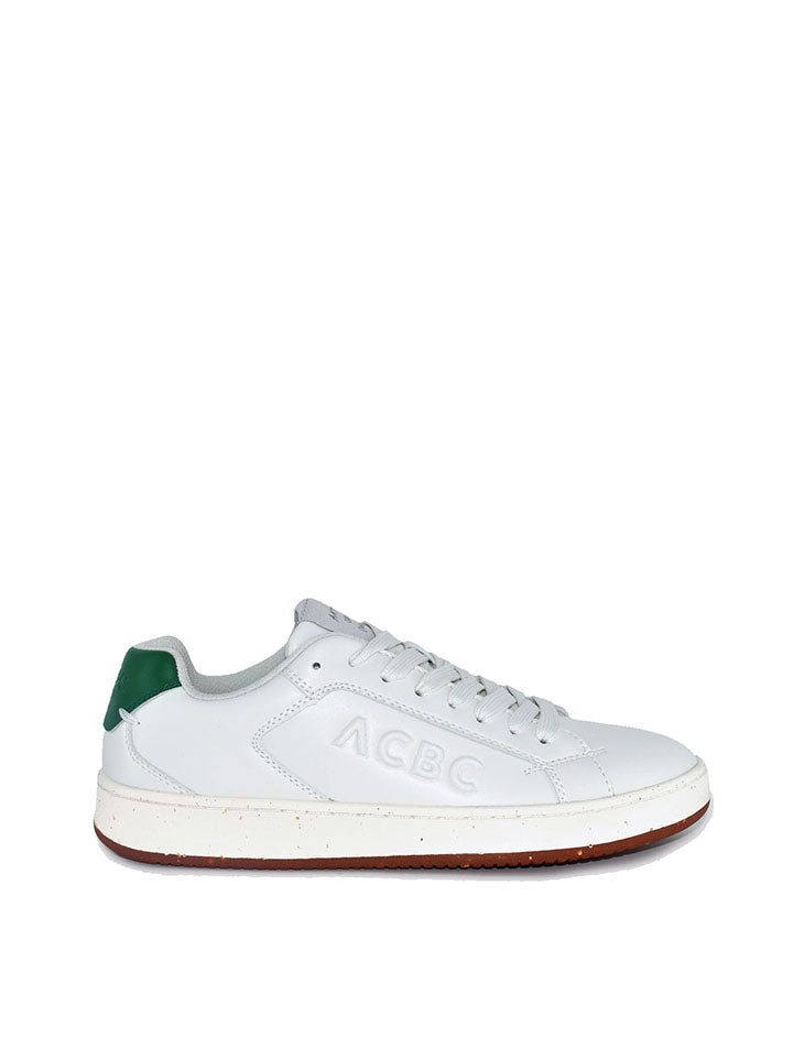 ACBC Womens Timeless Trainers White and Green ACBC