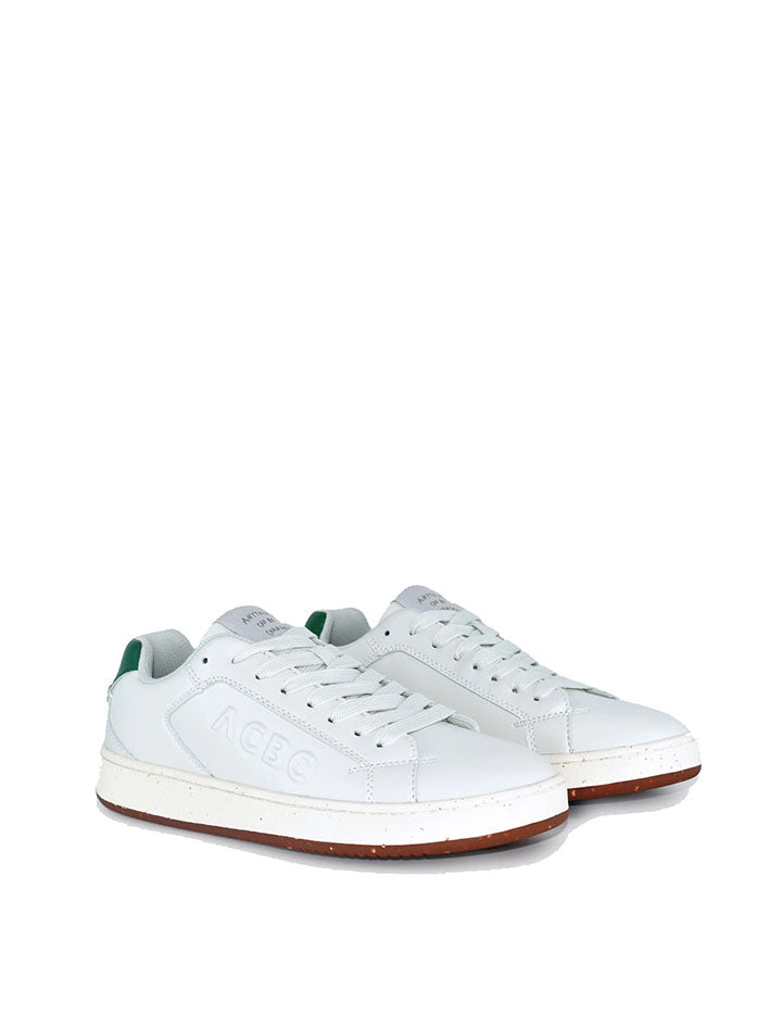 ACBC Womens Timeless Trainers White and Green ACBC