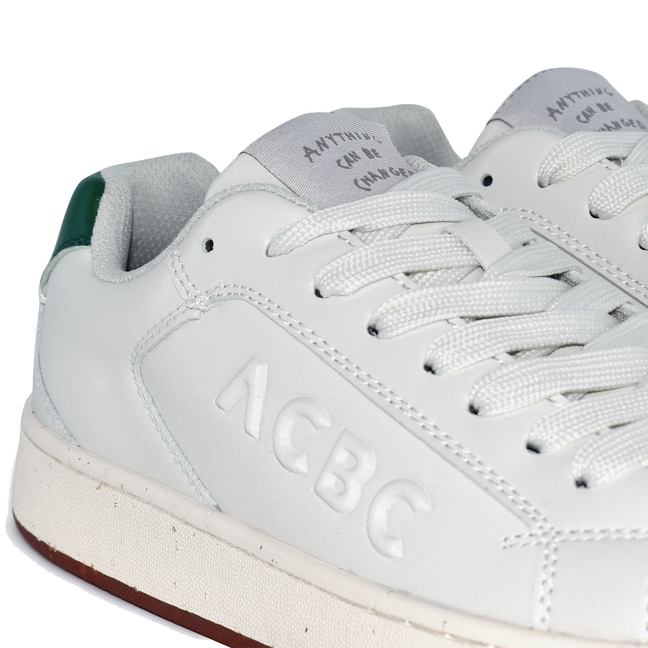 ACBC Womens Timeless Trainers White and Green