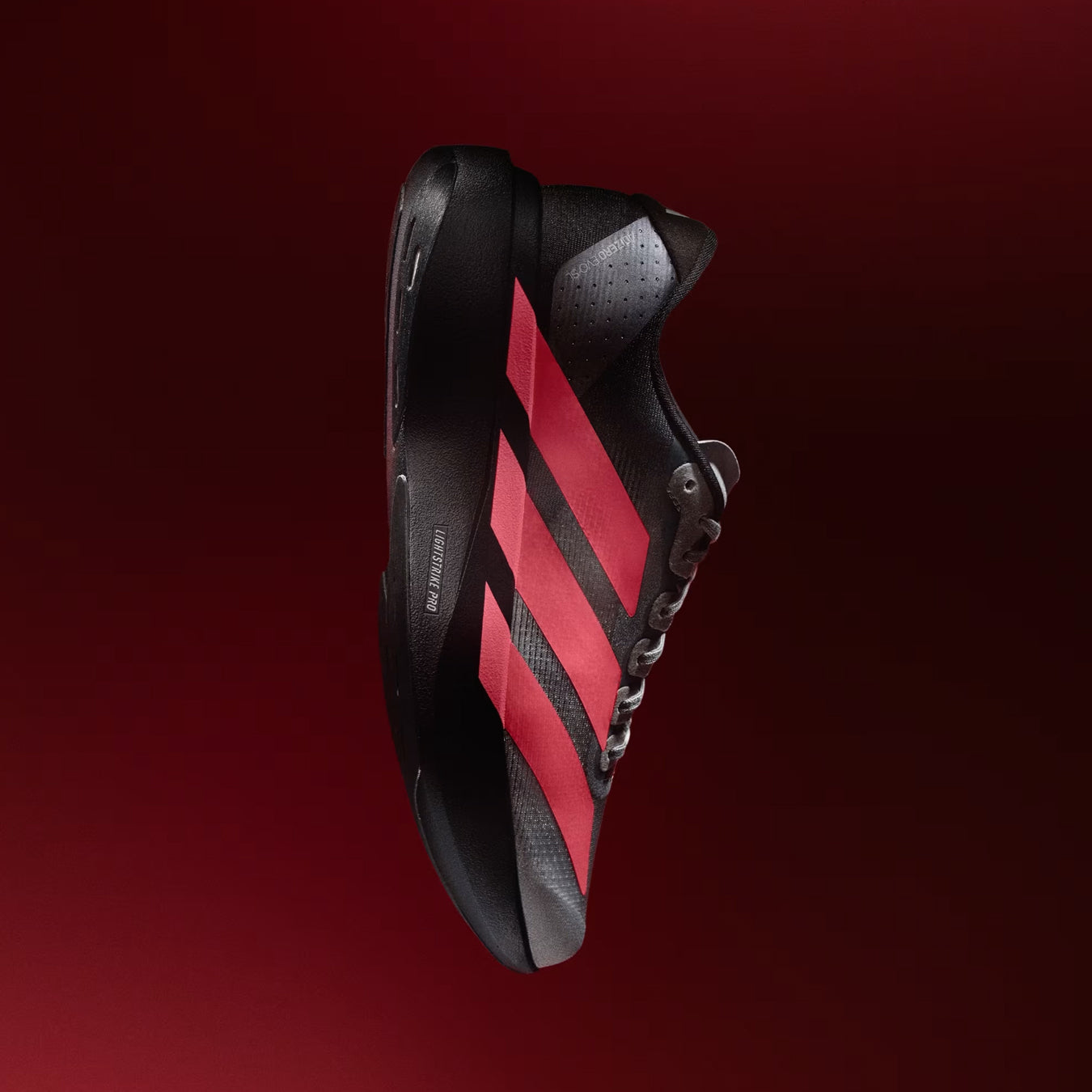 Adidas Womens Adizero Evo SL Trainer Carbon Black / Solar Turbo / Light Onix