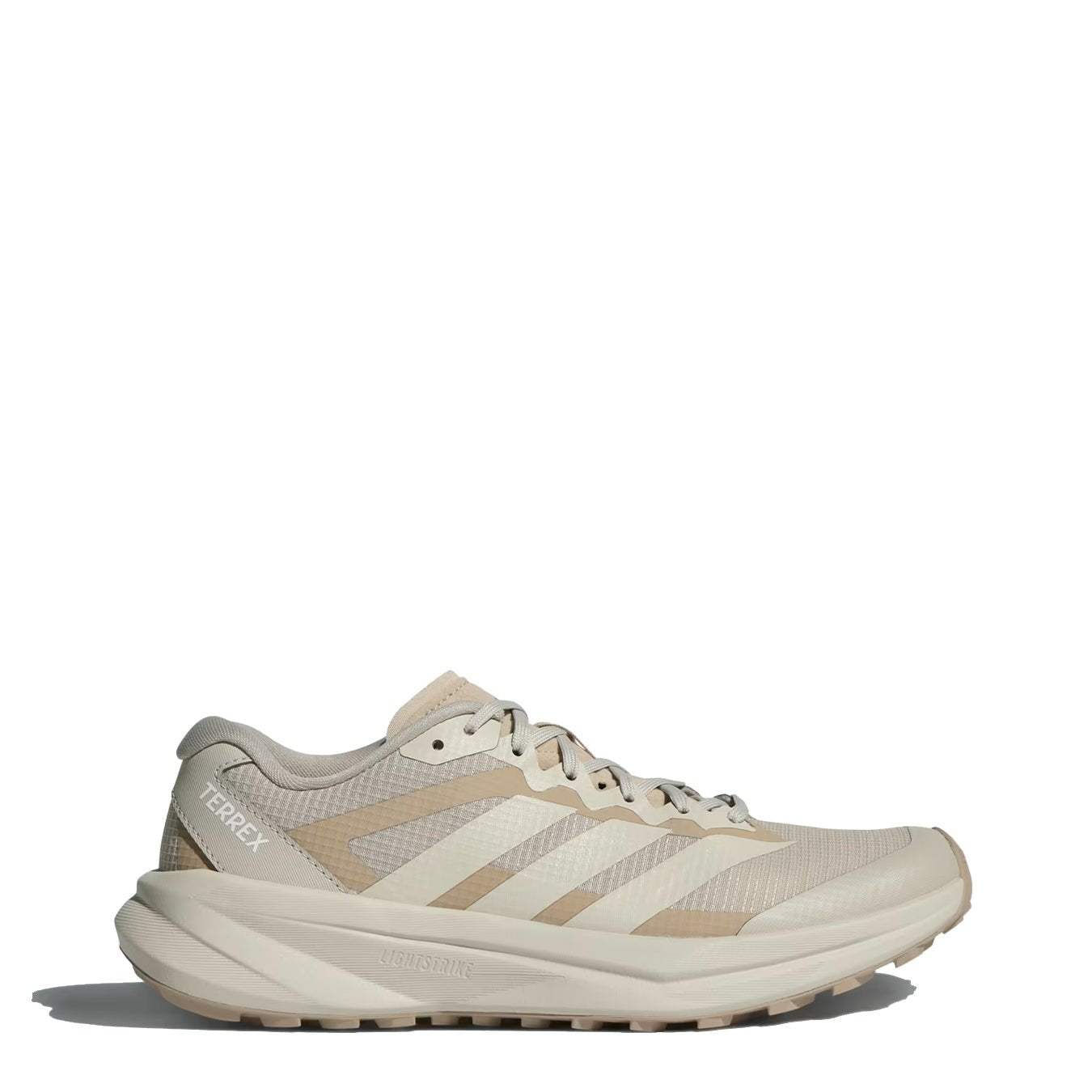 Adidas Terrex Womens Agravic Lite Trainer Beige / Trace Khaki - pam pam 